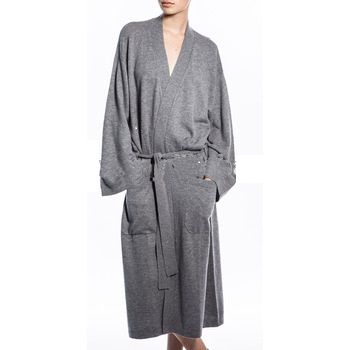 Pure cashmere Bathrobe Hand Made In Nepal