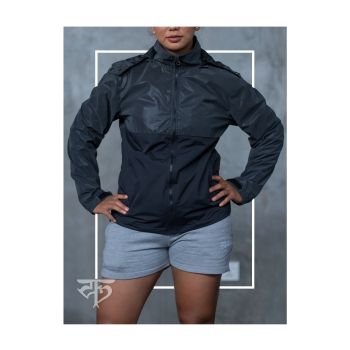 Womens Reflective Wind and Water Resistant Jacket