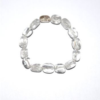 UV Ray Protection Stretchable Rubber String Crystal Stone Bead Bracelets 