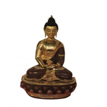 10 Inch Handmade Golden Buddha Statue