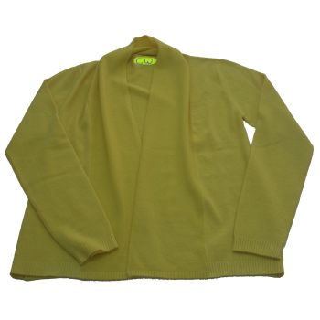 Pure  Cashmere Cardigan  with Front  Flap hand  Made  in Nepal 