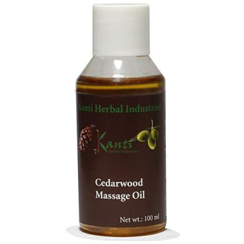 Kanti Herbal Cedarwood Massage Oilâ€“ 100ml 