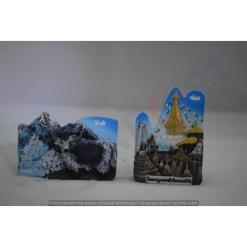 Ceramic Embossed Printed Magnet