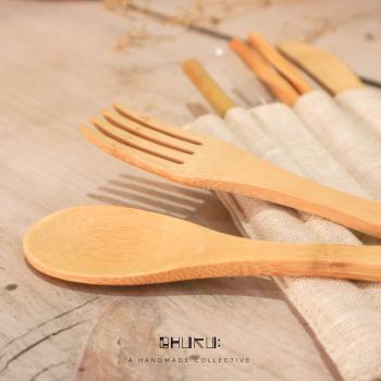 Bamboo Cutlery Set