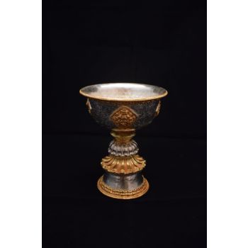 Butter Lamp (Gold and Silver Coated)