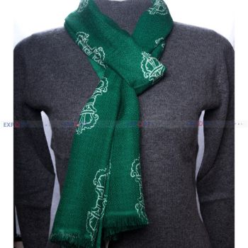 Pashmina Scraf dorjee print-green