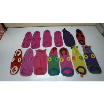 Pure Cashmere Dog sweater Hand Made   In Nepal