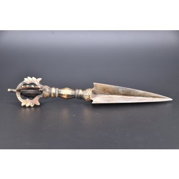 Ethnic Thunderbolt Buddhist Tantric Tibetan Dagger Dorje