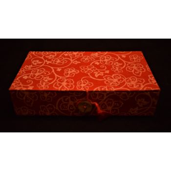Attractive Floral Printed Lokta Paper Box