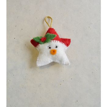 Felt Star Ornament for Decoration