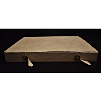 Plain Design Lokta Paper Rectangular Box