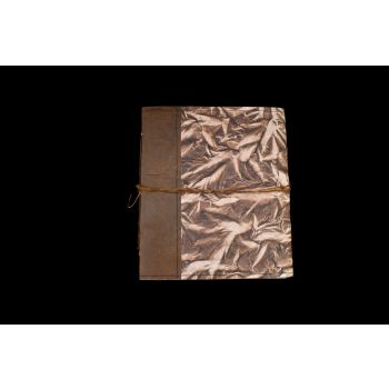 Lokta paper-Folded Cover -Brown Dairy