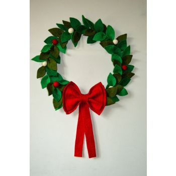 Felt Wreath