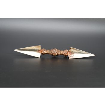 Traditional Two-Sided Kila Dagger Thunderbolt Phurwa Phurba