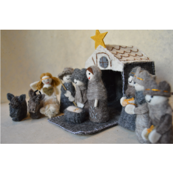 Felt Nativity Toy Set for Decoration