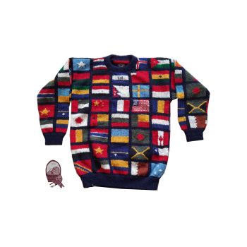 flags woolen pullover
