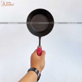Iron Diuri 14.1Cms | Fry Pan | Falam | Egg Maker | Axia Krafts