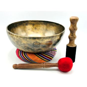 12 Inch Full Moon Handmade Night Singing Bowl