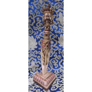 Antique Master Quality Handmade Yak Bone Tibetan Vajrakilaya Phurba.Nepal