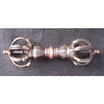 Antique Master Quality Handmade Iron 3 metal Tibetan 7 Prong Vajra, Dorji, Nepal