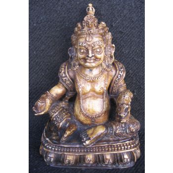 Antique Master Quality Yak Bone Tibet Jambala, Kubear, God of Wealth, Nepal