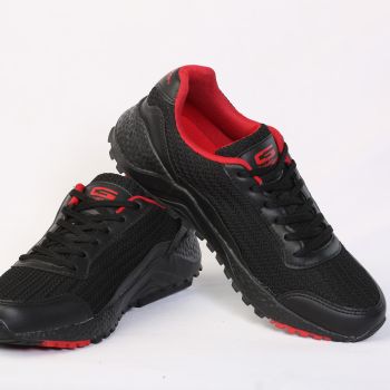 G10 G404 Black and Red Goldstar Shoes For Men