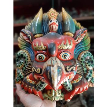 Wooden Garuda Mask