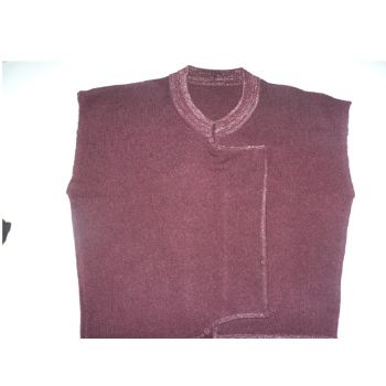 Pure Cashmere Contrast Mix Color Handmade Piping Choli