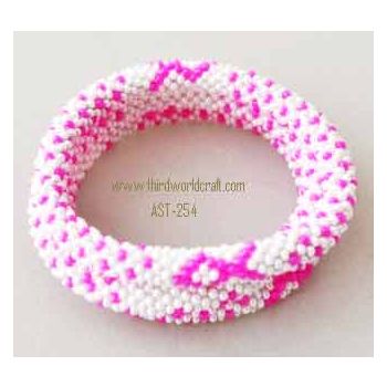 Rollover Glass Bead Bracelets 