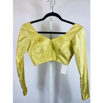 Golden Long Sleeve Blouse