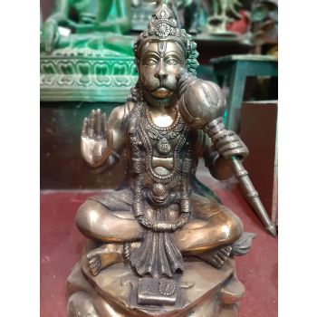 Sitting Hanuman Statue