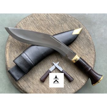 Gurkha Nepal Hand-Forged Dehradune Classic Khukuri(11 Inches Full Tang Blade)