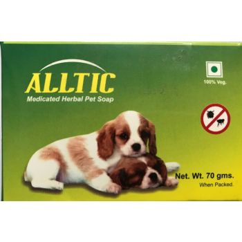 100%  Natural Herbal Medicated Pet Soap 70 grams
