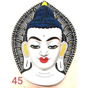 White Buddha Paper Mask