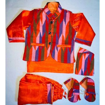 Handmade Dhaka Pasni set for Baby boys