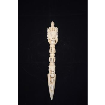 Handmade Deer Horn Ritual Dagger Phurba