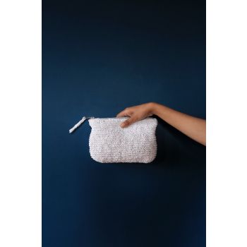 Handmade Recycled Plastic Pouch