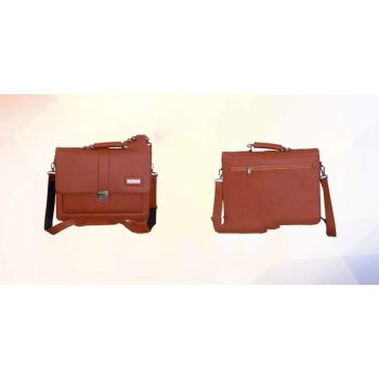 Large Size Handmade Leather File Bag