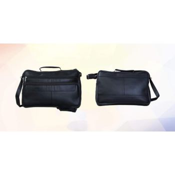 Medium Size Handmade Leather File Bag