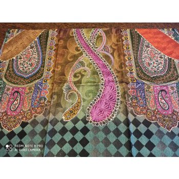 Silk and Cotton Mixed local scarf/shawl