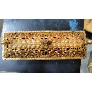 5" Carved Incense Stick Holder - Butte Dhupdani