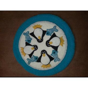 Penguin design rug