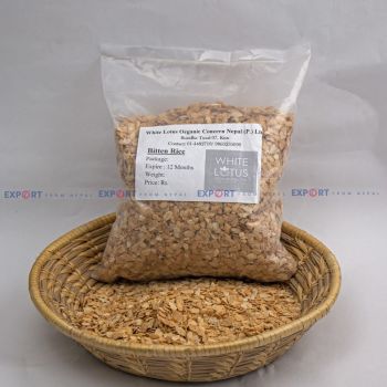 Taichin Red Beaten Rice- Taichin ko Rato Chiura (Flattened rice).