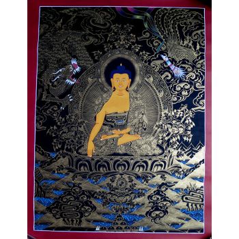 Lord Shakyamuni Buddha Thangka Painting