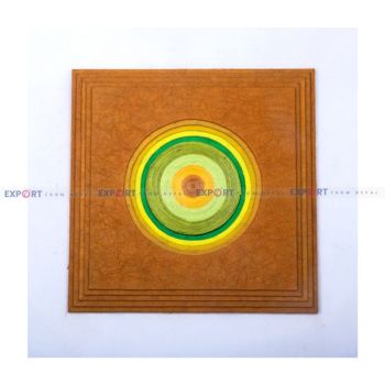 Paper wall hanging made of Lokta with paper roll.