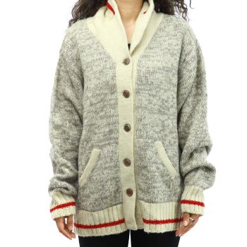 Coffee Bean Grey Woolen Jacket