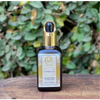 Avani Natural 100% Natural Cold Pressed Jojoba oil, Hair And Skin care  (50ml glass dropper bottle)