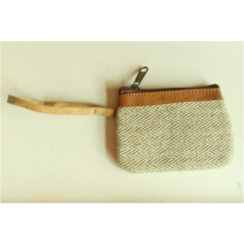 Leather coin purse