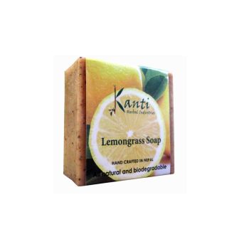 Kanti Herbal Lemongrass Soap- 80gm
