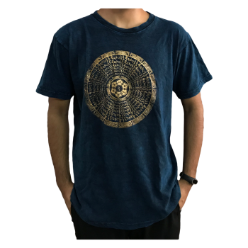 Cotton T-shirt Mandala Print 